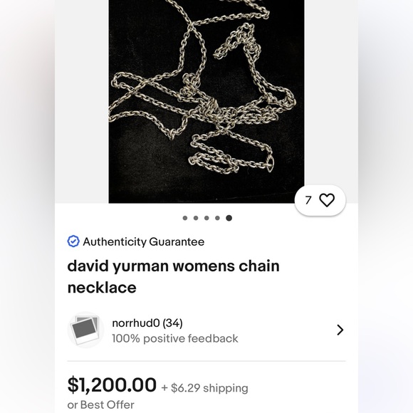 David Yurman Necklace (No pouch included) - Picture 11 of 11